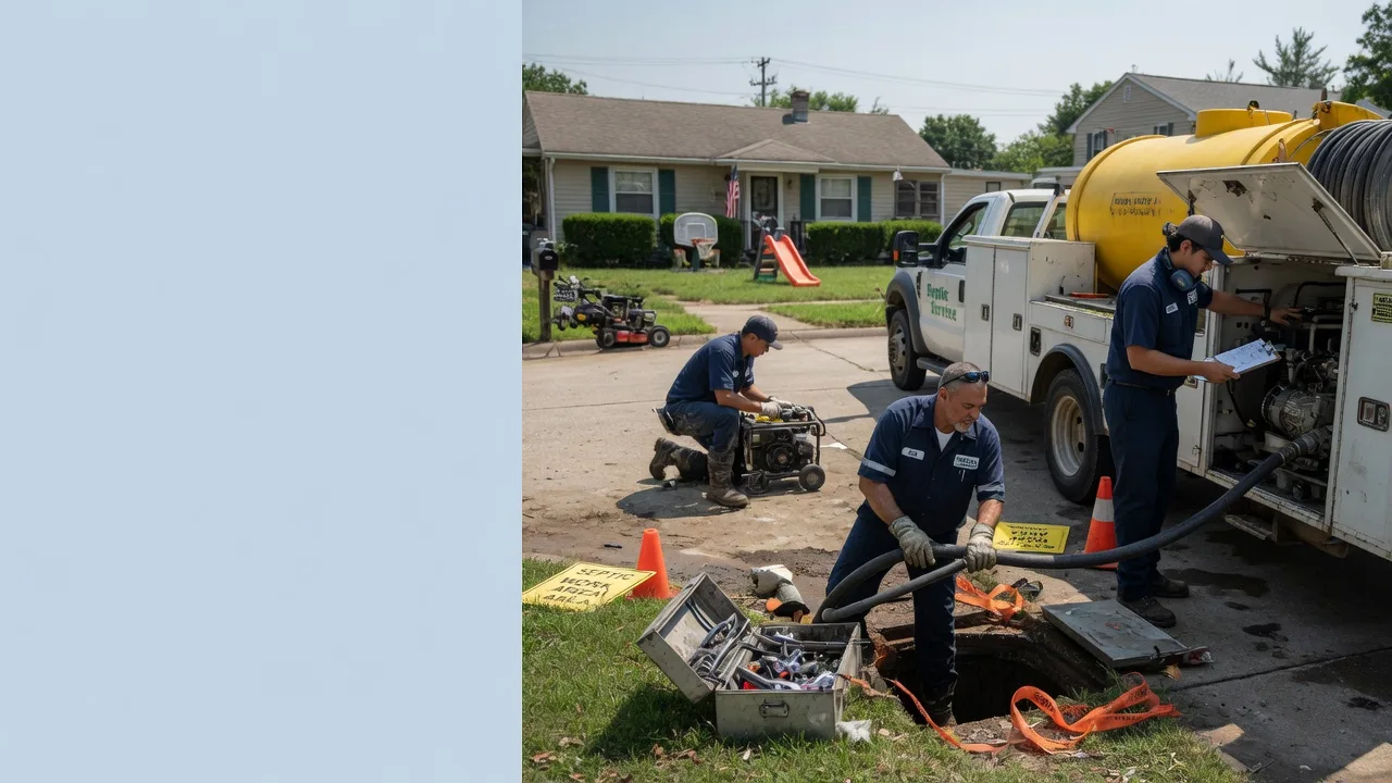 Septic Tank Pumping in Sandyville, OH near me